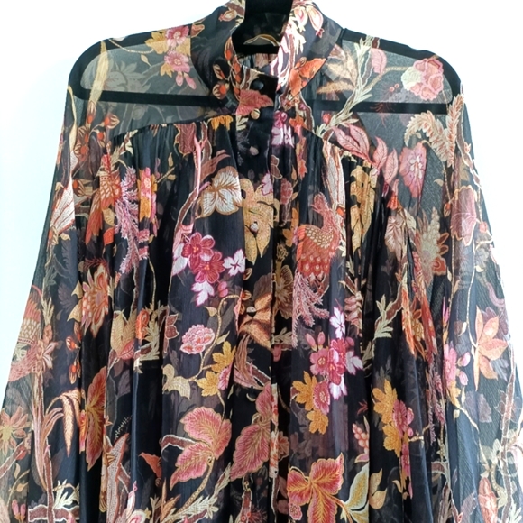 Zimmermann - wavelength floral silk blouse - Picture 7 of 9